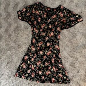 Vintage Button down floral dress